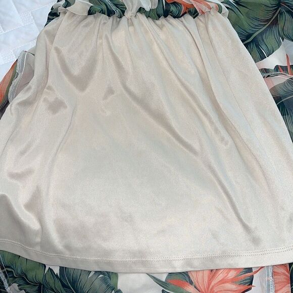 Show Me Your MuMu Heather Halter Dress Maxi in Paradise Found Size XXS Palm - Picture 5 of 6